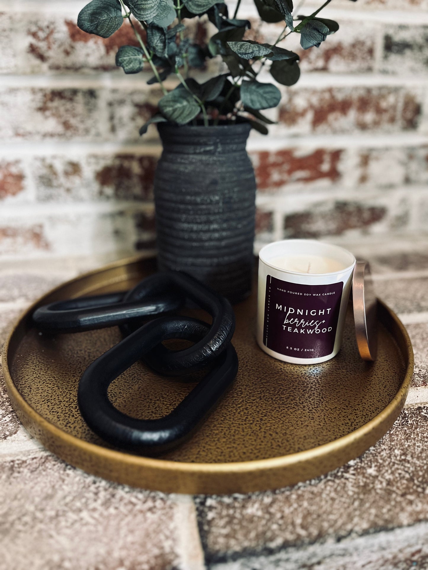 Midnight Berries + Teakwood
